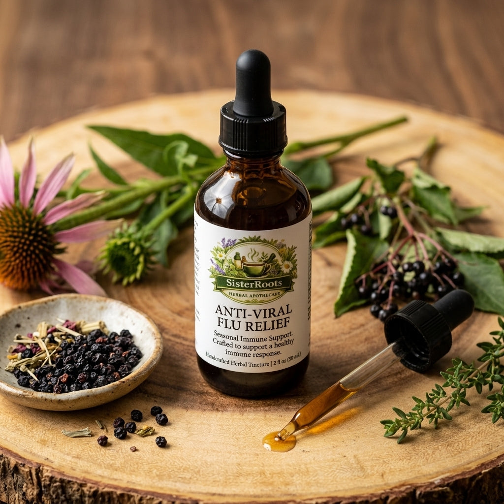 Anti-Viral Flu Relief Tincture 2oz